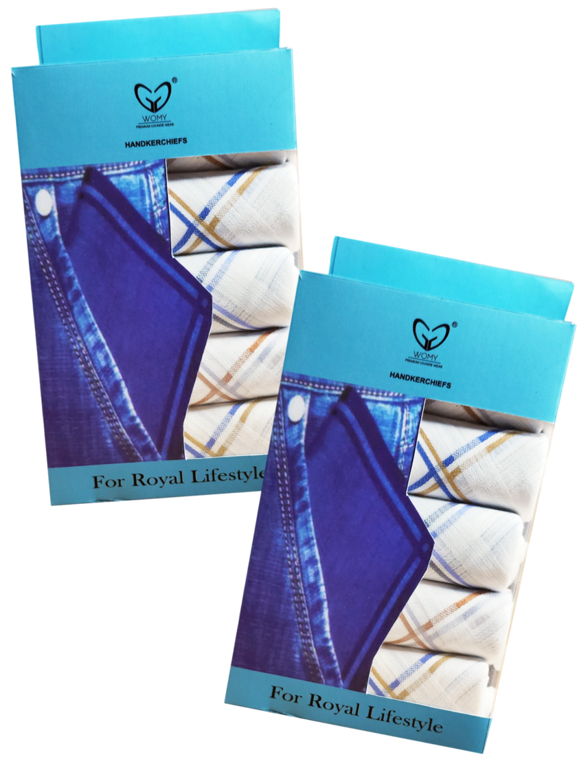 Womy Pure Premium Cotton Handkerchief 4400 WB