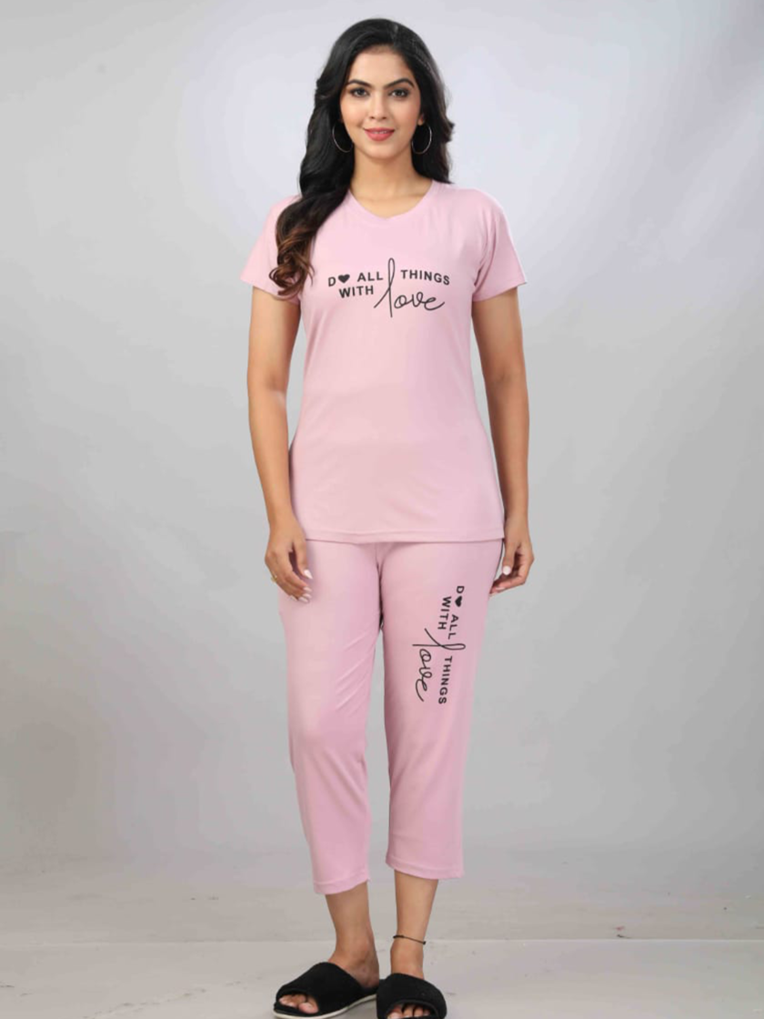 Womy Women's Premium Lounge Wear | Soft & Stylish Sleepwear Tencil Collection for Ultimate Comfort - Image 3
