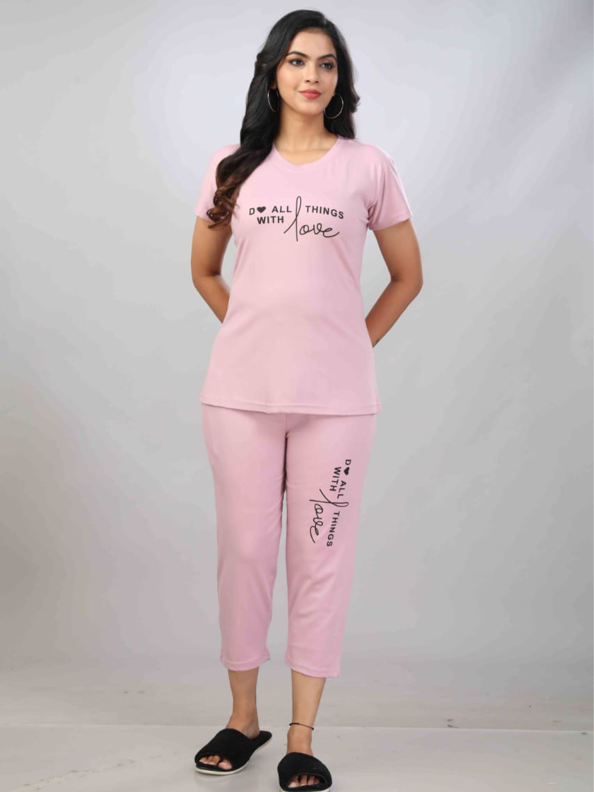 Womy Women's Premium Lounge Wear | Soft & Stylish Sleepwear Tencil Collection for Ultimate Comfort - Image 5