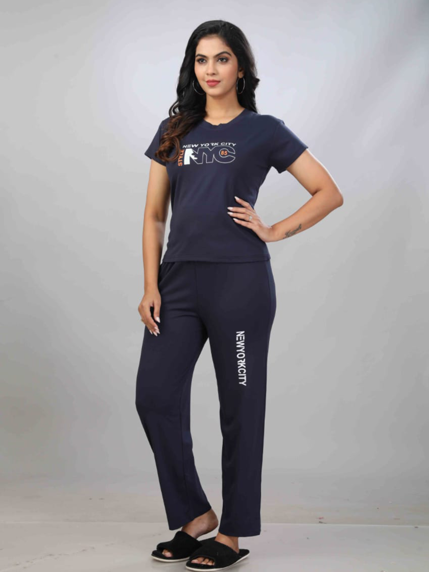 Womy Tencel Night Suit T0003 | Premium Lounge Wear | Soft & Luxury Sleepwear - Image 5