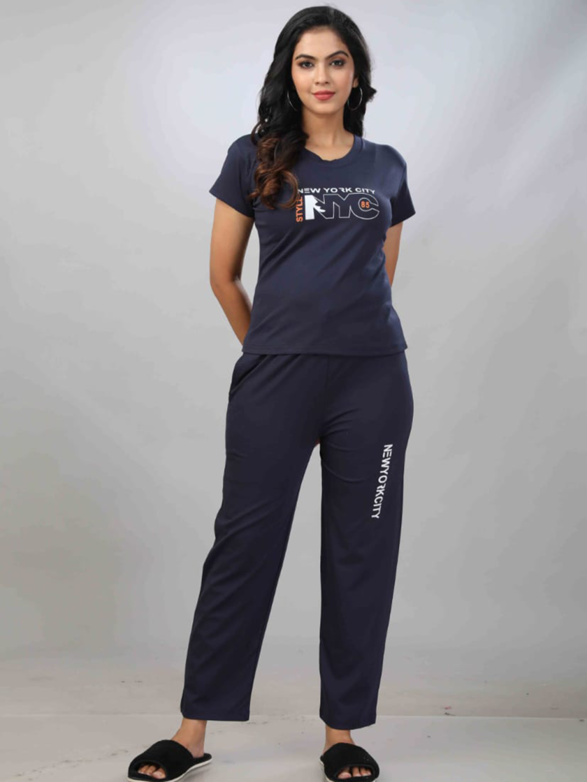Womy Tencel Night Suit T0003 | Premium Lounge Wear | Soft & Luxury Sleepwear - Image 6