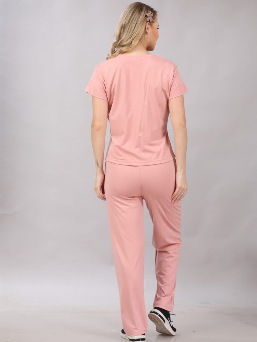 Womy Tencel Night Suit T0015 | Premium Lounge Wear | Soft & Luxury Sleepwear - Image 2