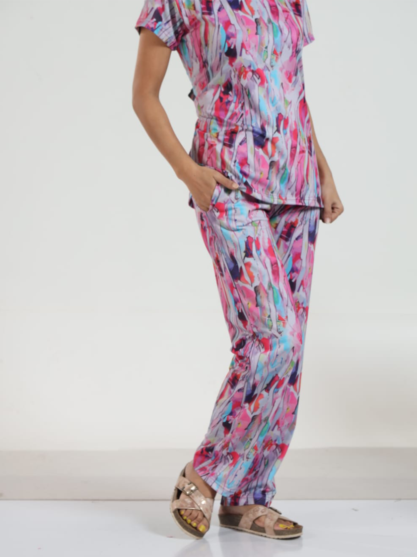 Womy Looper Co Ord Set 9009 | Premium Lounge Wear | Soft & Luxury Sleepwear - Image 5
