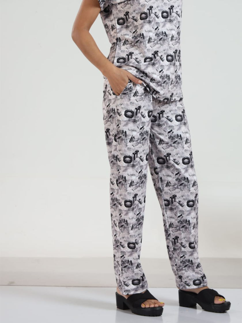 Womy Looper Co Ord Set 9010 | Premium Lounge Wear | Soft & Luxury Sleepwear - Image 2