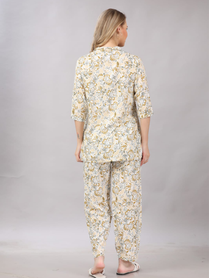 Womy Women's Premium Lounge Wear | Soft & Stylish Sleepwear Rayon Collection for Ultimate Comfort - Image 3