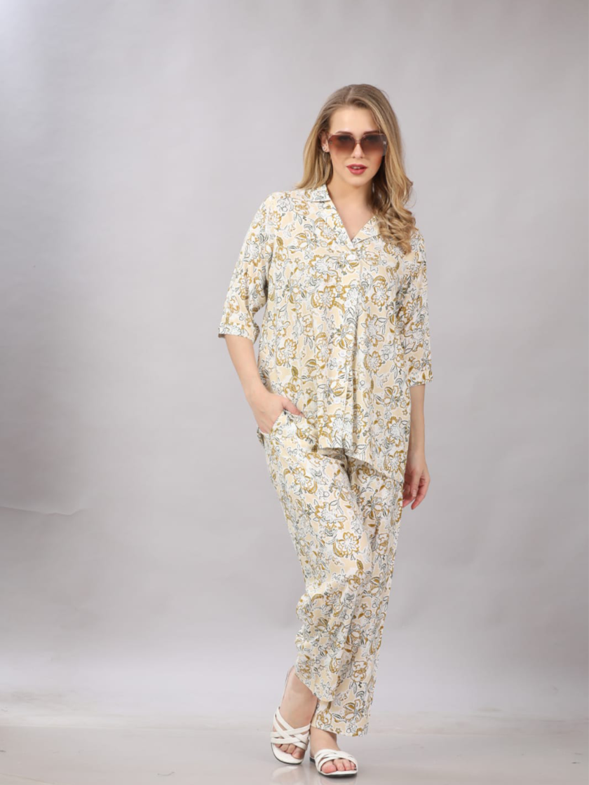 Womy Women's Premium Lounge Wear | Soft & Stylish Sleepwear Rayon Collection for Ultimate Comfort - Image 4