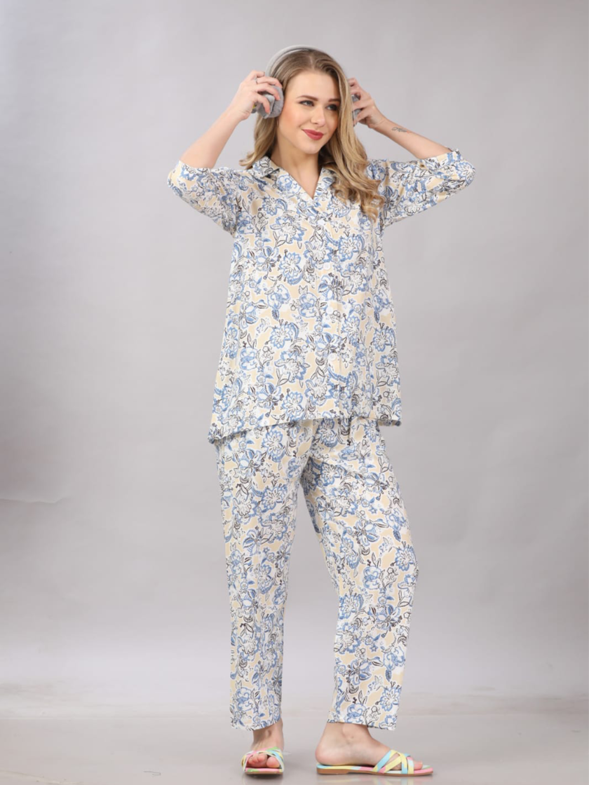 Womy Rayon Co Ord Set 5035 | Premium Lounge Wear | Soft & Luxury Sleepwear - Image 5