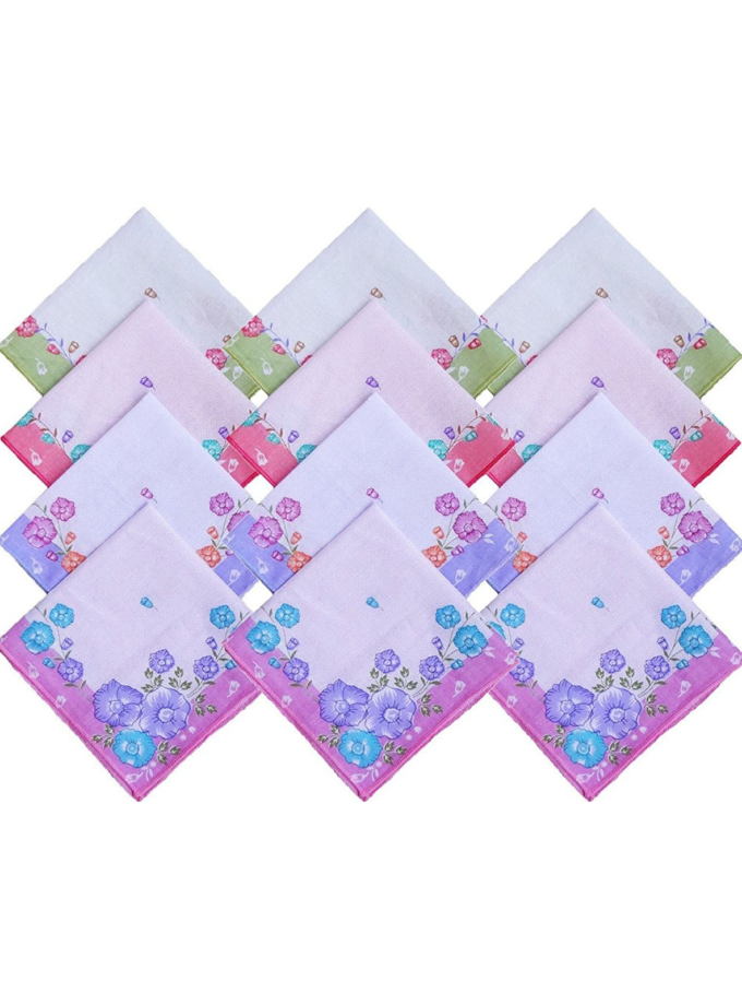Womy Pure Cotton Rich Girl Handkerchief