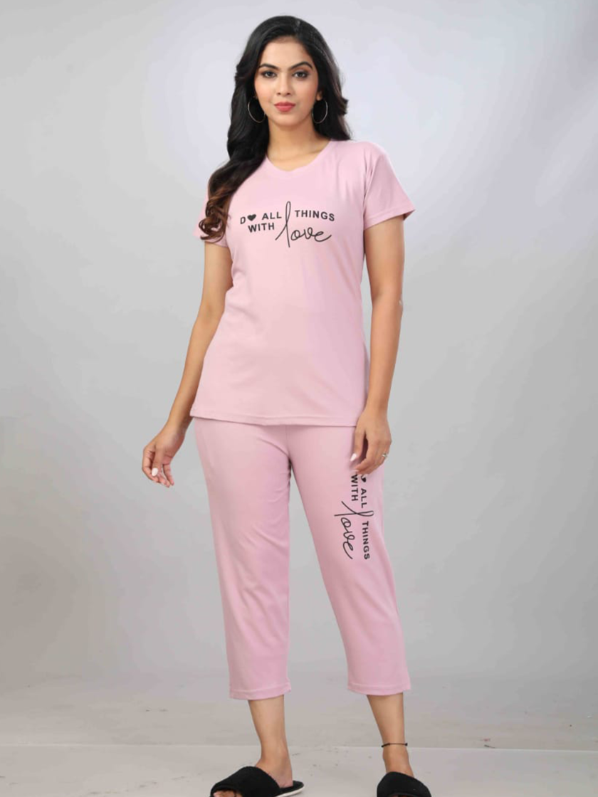 Womy Women's Premium Lounge Wear | Soft & Stylish Sleepwear Tencil Collection for Ultimate Comfort - Image 4
