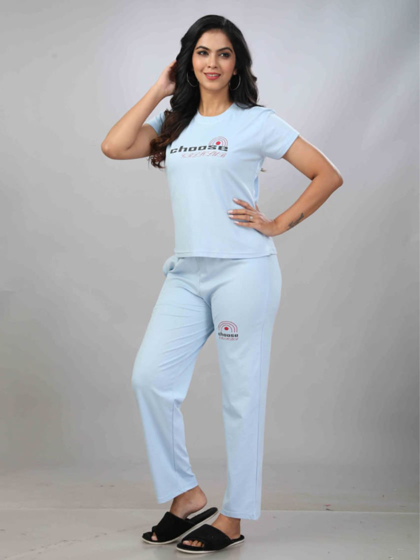 Womy Tencel Night Suit T0001 | Premium Lounge Wear | Soft & Luxury Sleepwear - Image 4
