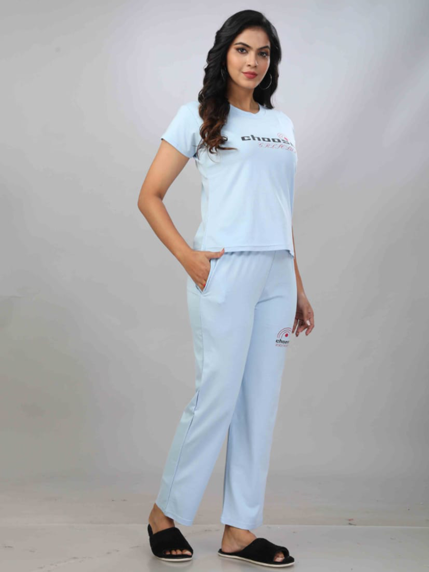 Womy Tencel Night Suit T0001 | Premium Lounge Wear | Soft & Luxury Sleepwear - Image 5