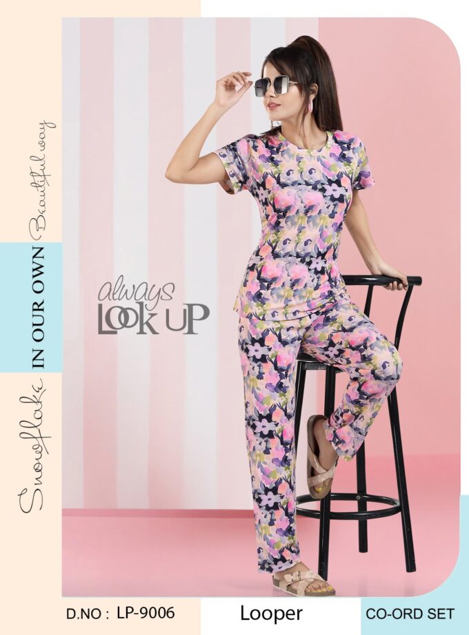 Womy Looper Co Ord Set 9006