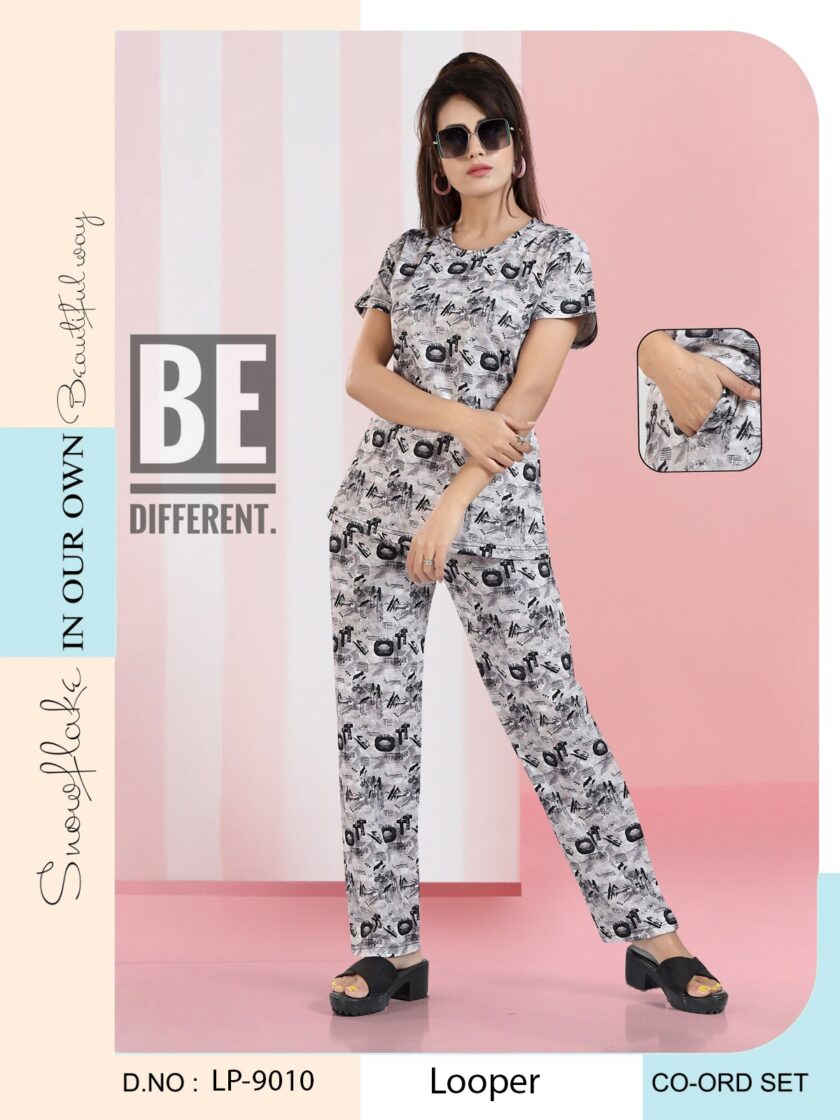 Womy Looper Co Ord Set 9010