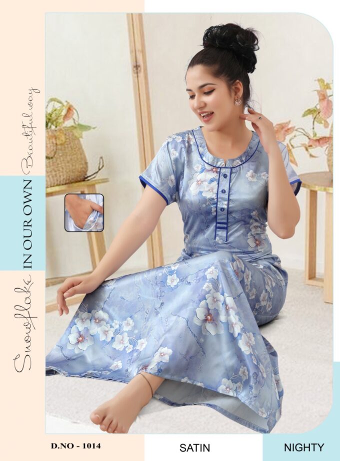 Womy Satin Nighty 1014