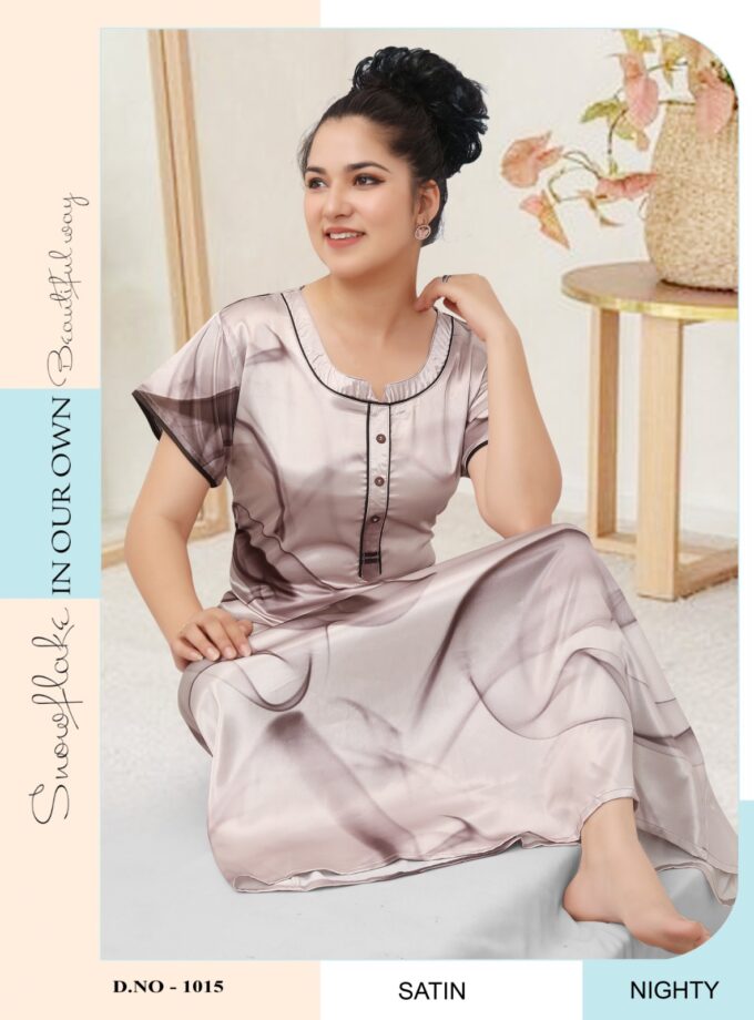 Womy Satin Nighty 1015