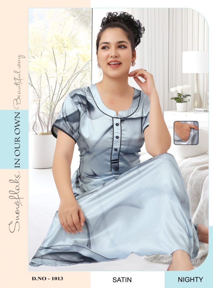 Womy Satin Nighty 1013