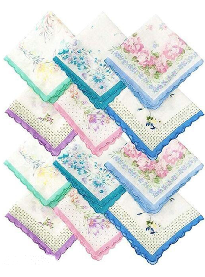Womy Pure Cotton Yes Madam Arco Handkerchief