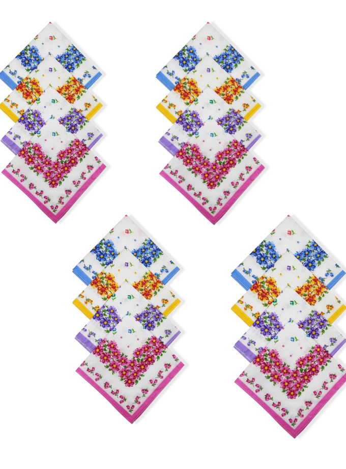 Womy Pure Cotton Queen Ps Handkerchief